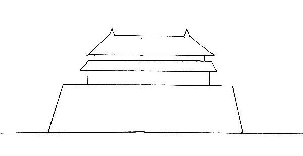 国庆主题儿童简笔画